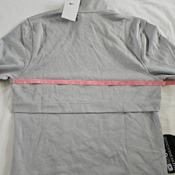 Nike Tour 1/2-Zip Golf Pull Over Grey FQ0472 077 Men's Size Medium - Picture 7 of 10